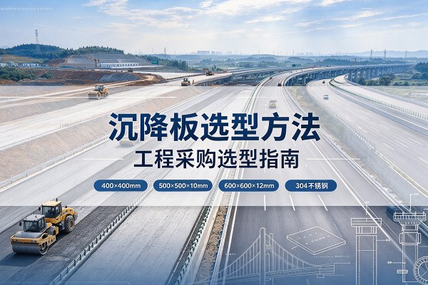 宣恩沉降板选择方法